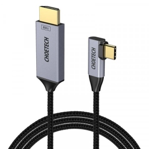 Кабель синхронізації даних Choetech HDMI - USB Type-C (M/M) 1.8 m Black (XCH-1803)