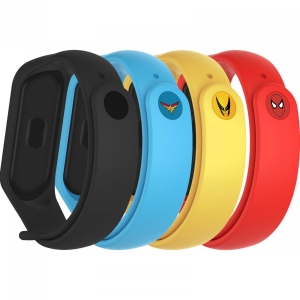 Ремінець для фітнес-браслету Armorstandart for Xiaomi Mi Band 4/3 Superhero Edition (ARM77062)