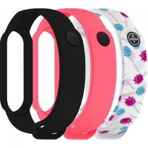 Ремінець для фітнес-браслету Armorstandart for Xiaomi Mi Band 7/6/5 RM Candy (ARM77049)