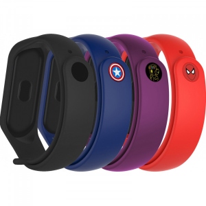 Ремінець для фітнес-браслету Armorstandart for Xiaomi Mi Band 7/6/5 Superhero Edition 2 (ARM77060)