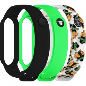 Ремінець для фітнес-браслету Armorstandart for Xiaomi Mi Band 7/6/5 This-is-the-Way BY (ARM77047)