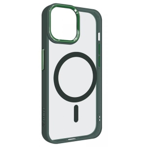 Чохол для смартфону Armorstandart Unit MagSafe for Apple iPhone 13 Dark Green (ARM66938)