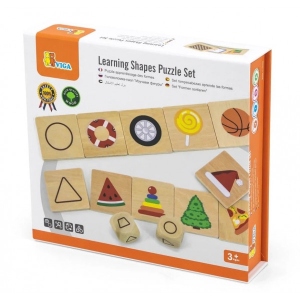 Настільна гра розвиваюча (3-4 роки) Viga Toys Вивчаємо форми (44506)