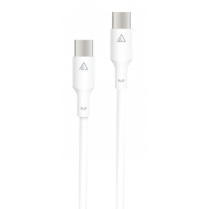 Кабель синхронізації даних ACCLAB PwrX USB Type-C-USB Type-C 1.2m 60W White (1283126559563) офіційний магазин