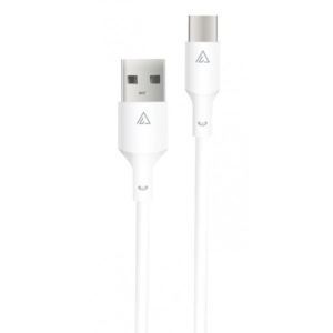 Кабель синхронізації даних ACCLAB PwrX USB-USB Type-C 1.2m 30W White (1283126559532)