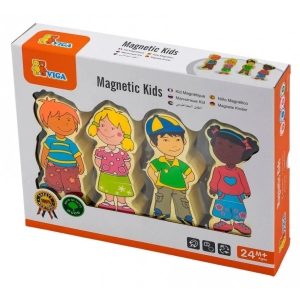 Набір магнітних фігурок Viga Toys Діти (59699VG)