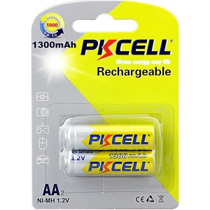 Акумулятор тип AA PKCELL HR06/AA 1300mAh NiMH 2 шт. (PC/AA1300-2BR)