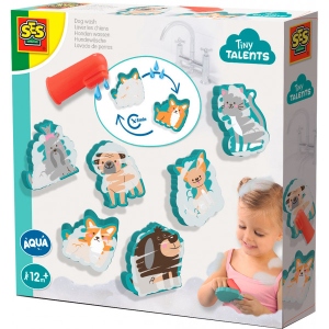 Базова іграшка для ванної Ses Creative Tiny Talents - Викупай собачок (13084S)
