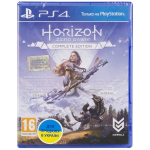 Ігровий диск PS4 Horizon Zero Dawn. Complete Edition [PS4, Russian version] Blu-ray диск