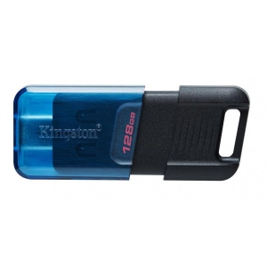 Флеш USB Kingston 3.2 128GB Type-C DataTraveler 80 M Blue/Black (DT80M/128GB) замовити в Україні