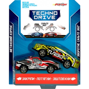 Автотранспорт TechnoDrive КРУТИЙ ПЕРЕВОРОТ (2 шт., асорт.) (1311)