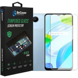 Захисне скло для смартфону BeCover for Realme C30/C30s/C33 Crystal Clear Glass 3D (708567)