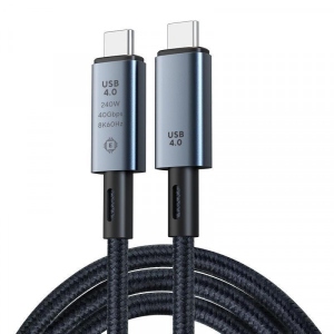Кабель синхронізації даних XOKO SC-2-240W Type-C to Type-C Pulsing Fast Charging 1,2 м, 240W, USB 4.0 40 Gb/s, 8K 60Hz (XK-SC-2-240W)