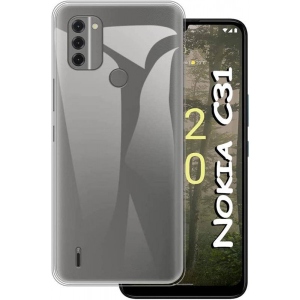 Чохол для смартфону BeCover for Nokia C31 Transparancy (708649)