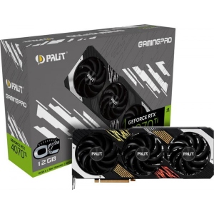 Відеокарта Palit GF RTX 4070 Ti 12GB GDDR6X GamingPro OC (NED407TT19K9-1043A)