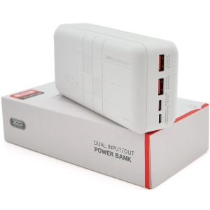 Батарея мобільна XO 30000 mAh PD20W+QC22.5W White (PR189)