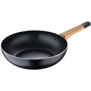 Сковорода ВОК Bergner Earth Вlack 28 см (BG-34627-BK)