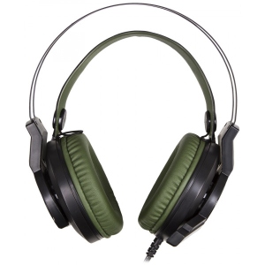 Гарнітура дротова ігрова A4tech J437 Bloody (Army Green)