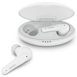 Навушники вкладиші бездротові TWS Belkin Soundform Nano True Wireless White (PAC003BTWH)