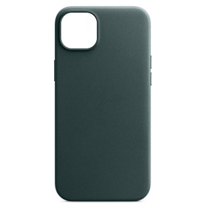 Чохол для смартфону Armorstandart Fake Leather for Apple iPhone 14 Plus Shirt Green (ARM64396)