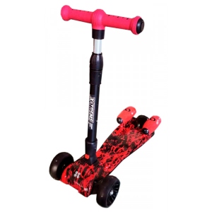 Триколісний самокат X-Treme KS-135C Red