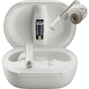 Навушники вкладиші бездротові TWS Poly Voyager Free 60+ Earbuds + BT700C + TSCHC White (7Y8G6AA)