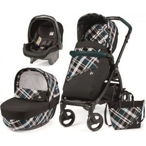 Коляска універсальна 3 в 1 Peg-Perego Book 51 Tartan SL