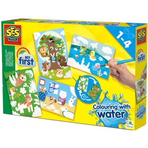 Розмальовки водні Ses Creative My first - Водні малюнки тварини (14456)