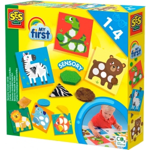 Пластикова мозаїка Ses Creative My first – Мої перші сенсорні картки (14483S)