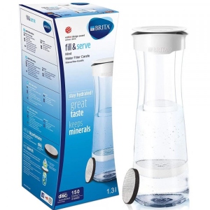 Фільтр-глечик Brita 1300 мл Біло-графітовий