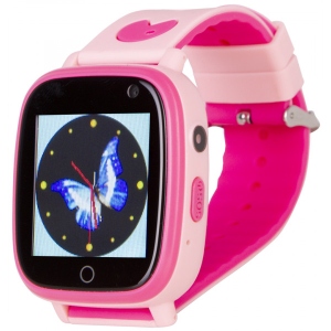 Дитячий годинник AmiGo GO001 Swimming Camera+LED Pink
