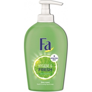 Рідке мило для рук Fa Hygiene&Fresh Аромат Лайма 250 мл (9000101011562)