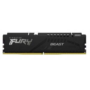 Память DDR Kingston DDR5 32GB 5200 FURY Beast Black (KF552C40BB-32)