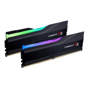 Память DDR G.Skill DDR5 2x32GB/6400 Trident Z5 RGB Black (F5-6400J3239G32GX2-TZ5RK)