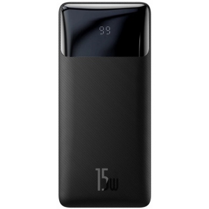 Батарея мобільна Baseus Bipow 10000mAh 2xUSB+Typ C 15W USB to Micro USB (PPBD050001)