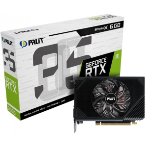 Відеокарта Palit GeForce RTX 3050 STORMX 6GB GDDR6 (NE63050018JE-1070F)