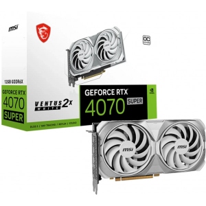 Відеокарта MSI Nvidia GeForce RTX 4070 SUPER VENTUS 2X WHITE 12G OC