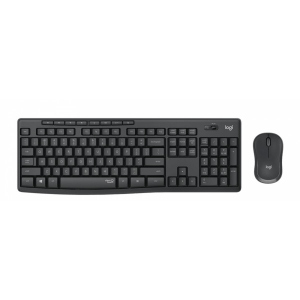 Клавіатура + миша бездротова Logitech MK295 Silent UA Graphite (920-009800)