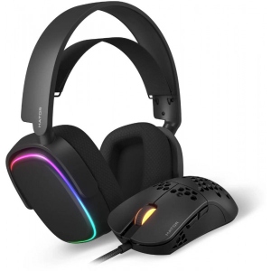 Гарнітура дротова ігрова Hator Phoenix 7.1 RGB (HTA-842) + Stellar PRO (HTM-540) (НТR-001)
