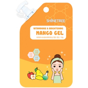 Гель для вмивання Shinetree Sqeeze&Go Витаминный Сияющий с экстрактом Манго 12 мл (8809120648008)