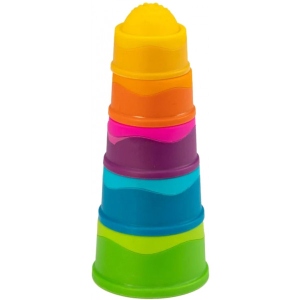 Пірамідка Fat Brain Toys dimpl stack Чашки (F293ML)
