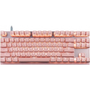 Клавіатура бездротова ігрова Motospeed GK82 Outemu Red (mtgk82pmr) Pink USB Київ