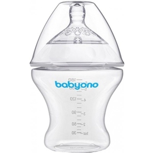 Пляшка для годування BabyOno Natural nursing 180 мл (1450)