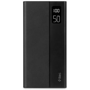 Батарея мобільна Ttec 50000mAh ReCharger Mega LCD Black (2BB197S)