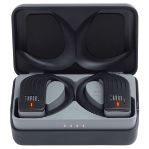 Навушники вкладиші бездротові TWS JBL Endurance PEAK Black (JBLENDURPEAKBLK)