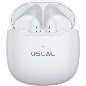Навушники вкладиші бездротові TWS Oscal HiBuds 5 White