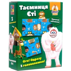 Настільна гра розвиваюча (5-7 років) Vladi Toys Головоломки. Таємниця Ці укр. (VT8055-12)