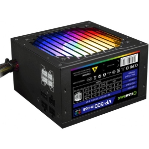 Блок живлення для ПК Gamemax ATX 500W 80+ (VP-500-M-RGB)