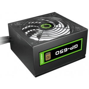Блок живлення для ПК Gamemax ATX 650W, APFC, 14см вент,80+ (GP-650)