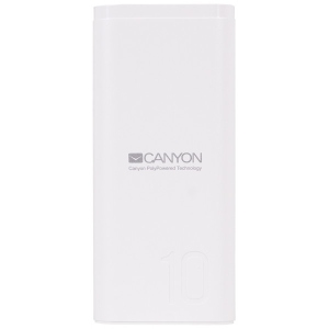 Батарея мобільна Canyon 10000mAh White (CNE-CPB010W)